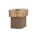 Fern Nightstand In Natural and Brown