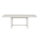 The appearance of Ferrone Dining Table In Rustic White Oak designed by Furniture of America in the rustic / southwestern interior design. This rustic white oak piece of furniture  was selected by 1StopBedrooms from Ferrone Collection to add a touch of cosiness and style into your home. Sku: FM3429WH-T. Table Top Shape: Rectangular. Material: Rubberwood. Size: 41" x 84".