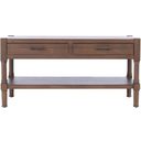Filbert 2 Drawer Coffee Table in Brown