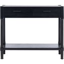 The appearance of Filbert 2 Drawer Console Table in Black designed by Safavieh in the modern / contemporary interior design. This black piece of furniture was selected by 1StopBedrooms from Filbert Collection to add a touch of cosiness and style into your home. Sku: CNS5716B. Material: Wood.