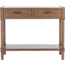 Filbert 2 Drawer Console Table in Brown