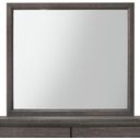 The appearance of Crown Mark Akerson Mirror in Grey designed by Crown Mark in the modern / contemporary interior design. This gray piece of furniture was selected by 1StopBedrooms from Akerson Collection to add a touch of cosiness and style into your home. Sku: B4620-11. Material: Glass.
