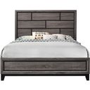 The appearance of Crown Mark Akerson Queen Panel Bed in Grey designed by Crown Mark in the modern / contemporary interior design. This gray piece of furniture was selected by 1StopBedrooms from Akerson Collection to add a touch of cosiness and style into your home. Sku: B4620-Q-HBFB;B4620-KQ-RAIL. Bed Type: Panel Bed. Material: Wood. Bed Size: Queen.