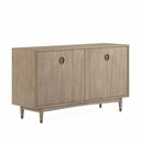 The appearance of Finn Credenza In Light Brown designed by A.R.T. in the transitional interior design. This light brown piece of furniture was selected by 1StopBedrooms from Finn Collection to add a touch of cosiness and style into your home. Sku: 313252-2803. Material: Parawood.
