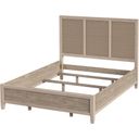 The appearance of Flagstaff Queen Size Cane Bed In Natural designed by Butler Specialty Company in the traditional interior design. This natural piece of furniture was selected by 1StopBedrooms from Flagstaff Collection to add a touch of cosiness and style into your home. Sku: 5749449. Bed Type: Panel Bed. Material: Wood. Bed Size: Queen.
