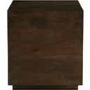 Flagstaff Square Side Table In Barista Brown
