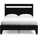 The appearance of Finch Black Queen Platform Bed designed by Signature Design by Ashley in the transitional interior design. This black/brown piece of furniture was selected by 1StopBedrooms from Finch Collection to add a touch of cosiness and style into your home. Sku: EB3392-157;EB3392-113. Bed Type: Platform Bed. Material: Wood. Bed Size: Queen.