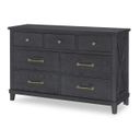 Flatiron 7 Drawer Dresser In Midnight
