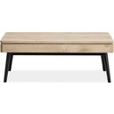 The appearance of Fletcher Lift Top Storage Cocktail Table In Driftwood designed by Magnussen in the modern / contemporary interior design. This driftwood piece of furniture was selected by 1StopBedrooms from Fletcher Collection to add a touch of cosiness and style into your home. Sku: T5864-50. Material: Laminate.