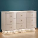 Flora Dresser In Gold
