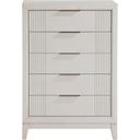 The appearance of Florence Chest In White designed by Homelegance in the modern / contemporary interior design. This white piece of furniture  was selected by 1StopBedrooms from Florence Collection to add a touch of cosiness and style into your home. Sku: 1326-9. Material: Wood.