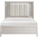 The appearance of Florence Queen Panel Bed In White designed by Homelegance in the modern / contemporary interior design. This white piece of furniture  was selected by 1StopBedrooms from Florence Collection to add a touch of cosiness and style into your home. Sku: 1326-1;1326-3. Bed Type: Panel Bed. Bed Size: Queen. Material: Textured.