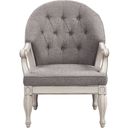 The appearance of Florian Chair In Gray and White designed by ACME in the traditional interior design. This gray and white piece of furniture was selected by 1StopBedrooms from Florian Collection to add a touch of cosiness and style into your home. Sku: LV02121. Material: Wood.