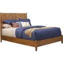Flynn California King Panel Bed In Chestnut