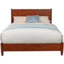 The appearance of Flynn Full Platform Bed In Chestnut designed by Alpine in the transitional interior design. This chestnut piece of furniture  was selected by 1StopBedrooms from Flynn Collection to add a touch of cosiness and style into your home. Sku: 766-08F. Bed Type: Platform Bed. Bed Size: Full. Material: Mahogany.
