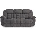The appearance of Foreside Reclining Sofa In Charcoal designed by Signature Design by Ashley in the modern / contemporary interior design. This charcoal piece of furniture was selected by 1StopBedrooms from Foreside Collection to add a touch of cosiness and style into your home. Sku: 3810488. Material: Polyester.