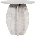 The appearance of Formentera End Table In White designed by Meridian in the modern / contemporary interior design. This white piece of furniture  was selected by 1StopBedrooms from Formentera Collection to add a touch of cosiness and style into your home. Sku: 219White-ET Box 1/2 (Top);219White-ET Box 2/2 (Base). Material: Marble.