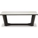 The appearance of Fostead White And Espresso Rectangular Cocktail Table designed by Signature Design by Ashley in the modern / contemporary interior design. This white/espresso piece of furniture was selected by 1StopBedrooms from Fostead Collection to add a touch of cosiness and style into your home. Sku: T770-1. Material: Marble.