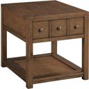 The appearance of Foster Rectangular Drawer End Table In Hazel designed by Hammary in the modern / contemporary interior design. This hazel piece of furniture  was selected by 1StopBedrooms from Foster Collection to add a touch of cosiness and style into your home. Sku: 207-915. Material: Wood.
