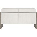 The appearance of Foundations 2-Door Buffet designed by Bernhardt in the modern / contemporary interior design. This dark shale/light shale piece of furniture  was selected by 1StopBedrooms from Foundations Collection to add a touch of cosiness and style into your home. Sku: 306400. Material: Wood.