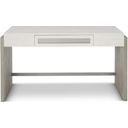 The appearance of Foundations Desk designed by Bernhardt in the modern / contemporary interior design. This linen/light shale piece of furniture was selected by 1StopBedrooms from Foundations Collection to add a touch of cosiness and style into your home. Sku: 306512. Material: Metal.
