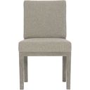 The appearance of Foundations Fully Upholstered Side Chair designed by Bernhardt in the modern / contemporary interior design. This light shale piece of furniture  was selected by 1StopBedrooms from Foundations Collection to add a touch of cosiness and style into your home. Sku: 306547. Material: Fabric.