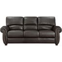 The appearance of Foxborough Leather Sofa In Brown designed by Homelegance in the traditional interior design. This brown piece of furniture was selected by 1StopBedrooms from Foxborough Collection to add a touch of cosiness and style into your home. Sku: 9269DB-3. Material: Leather.