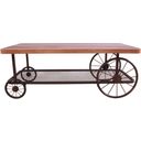 The appearance of Francie Oak and Antique Gray Coffee Table designed by ACME in the industrial interior design. This brown piece of furniture  was selected by 1StopBedrooms from Francie Collection to add a touch of cosiness and style into your home. Sku: 82860. Material: Metal.