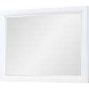 The appearance of Franklin White Mirror designed by Legacy Classic in the modern / contemporary interior design. This white piece of furniture was selected by 1StopBedrooms from Franklin Collection to add a touch of cosiness and style into your home. Sku: 1561-0200. Material: Wood Veneer.