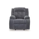 The appearance of Free Wake Power Recliner In Steel designed by Signature Design by Ashley in the modern / contemporary interior design. This steel piece of furniture was selected by 1StopBedrooms from Free Wake Collection to add a touch of cosiness and style into your home. Sku: NC2140598. Material: Polyester.