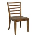 The appearance of Abode Frisco Side Chair Set of 2 In Warm Brunette designed by Kincaid in the modern / contemporary interior design. This warm brunette piece of furniture was selected by 1StopBedrooms from Abode Collection to add a touch of cosiness and style into your home. Sku: 269-638. Material: Solid Wood.