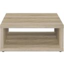 The appearance of Frisco Square Engineered Wood Coffee Table In Distressed Pine designed by Coaster in the country / farmhouse interior design. This distressed pine piece of furniture  was selected by 1StopBedrooms from Frisco Collection to add a touch of cosiness and style into your home. Sku: 710518. Material: MDF.