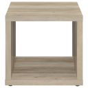 The appearance of Frisco Square Engineered Wood Side End Table In Distressed Pine designed by Coaster in the country / farmhouse interior design. This distressed pine piece of furniture  was selected by 1StopBedrooms from Frisco Collection to add a touch of cosiness and style into your home. Sku: 710517. Material: MDF.