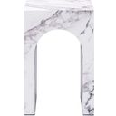 Fritzy 12 Inch End Table In Engineered Stone