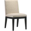 Froja Side Chair Set of 2 In Black and Beige