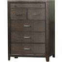 The appearance of Fulton Chest designed by Bernell in the transitional interior design. This heritage brown piece of furniture was selected by 1StopBedrooms from Fulton Collection to add a touch of cosiness and style into your home. Sku: 1720-150. Material: Polyester.