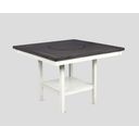 The appearance of Fulton Counter Height Table In Chalk Grey designed by Crown Mark in the transitional interior design. This chalk grey piece of furniture was selected by 1StopBedrooms from Fulton Collection to add a touch of cosiness and style into your home. Sku: 2727CG-T-4848. Table Top Shape: Square. Material: MDF. Size: 48" x 48".
