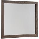 The appearance of Fundamentals Landscape Mirror In Grey designed by Vaughan Bassett in the transitional interior design. This grey piece of furniture was selected by 1StopBedrooms from Fundamentals Collection to add a touch of cosiness and style into your home. Sku: 11-446. Material: Wood.