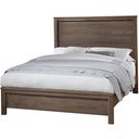 The appearance of Fundamentals Queen Bed In Grey designed by Vaughan Bassett in the modern / contemporary interior design. This grey piece of furniture  was selected by 1StopBedrooms from Fundamentals Collection to add a touch of cosiness and style into your home. Sku: 11-551;11-155;11-922. Bed Type: Panel Bed. Material: Wood. Bed Size: Queen.