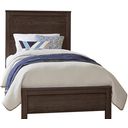 The appearance of Fundamentals Twin Bed In Java designed by Vaughan Bassett in the modern / contemporary interior design. This java piece of furniture was selected by 1StopBedrooms from Fundamentals Collection to add a touch of cosiness and style into your home. Sku: 10-331;10-133;10-900. Bed Type: Panel Bed. Material: Wood. Bed Size: Twin.