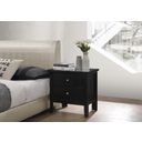 The appearance of Glory Furniture Primo Nightstand, Black designed by Glory in the modern / contemporary interior design. This black piece of furniture  was selected by 1StopBedrooms from Primo Collection to add a touch of cosiness and style into your home. Sku: G1336-N-Nightstand. Material: Wood.