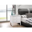 The appearance of Glory Furniture Primo Nightstand, White designed by Glory in the modern / contemporary interior design. This white piece of furniture was selected by 1StopBedrooms from Primo Collection to add a touch of cosiness and style into your home. Sku: G1339-N-Nightstand. Material: Wood.