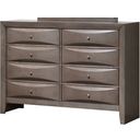 The appearance of Glory Furniture Dresser in Gray G1505-D designed by Glory in the transitional interior design. This gray piece of furniture was selected by 1StopBedrooms from G1505 Collection to add a touch of cosiness and style into your home. Sku: G1505-D-Dresser. Material: Wood.