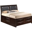 Glory Furniture Twin Storage Bed in Cappaccino G1525I-TSB4