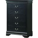The appearance of Glory Furniture G3150 Chest in Black designed by Glory in the traditional interior design. This black piece of furniture was selected by 1StopBedrooms from G3150 Collection to add a touch of cosiness and style into your home. Sku: G3150-CH-Chest. Material: Wood.