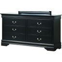The appearance of Glory Furniture G3150 Dresser in Black designed by Glory in the traditional interior design. This black piece of furniture was selected by 1StopBedrooms from G3150 Collection to add a touch of cosiness and style into your home. Sku: G3150-D-Dresser. Material: Wood.
