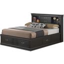 Glory Furniture G3150 Full Storage Bed in Black