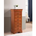 The appearance of G3160 Lingerie Chest designed by Glory in the traditional interior design. This oak piece of furniture was selected by 1StopBedrooms from G3160 Collection to add a touch of cosiness and style into your home. Sku: G3160-LC-Lingerie Chest. Material: Wood.