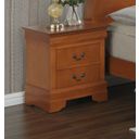 The appearance of Glory Furniture G3160 Night Stand in Oak designed by Glory in the traditional interior design. This oak piece of furniture was selected by 1StopBedrooms from G3160 Collection to add a touch of cosiness and style into your home. Sku: G3160-N-Nightstand. Material: Wood.