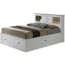 The appearance of Glory Furniture G3190 King Storage Bed in White designed by Glory in the traditional interior design. This white piece of furniture  was selected by 1StopBedrooms from G3190 Collection to add a touch of cosiness and style into your home. Sku: G3190B-KSB Box 1;G3190B-KSB Box 3;G3190B-KSB Box 2;G3190B-KSB Box 5;G3190B-KSB Box 4. Bed Type: Storage Bed. Material: Wood. Bed Size: King.